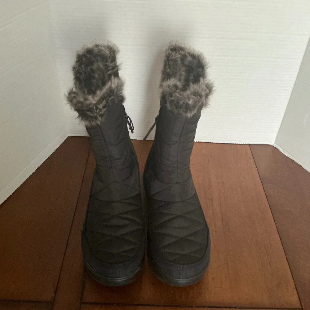 Columbia Women's Waterproof Winter Snow Boots Fur Lined Warm Insulated Size 9 - Picture 2 of 7